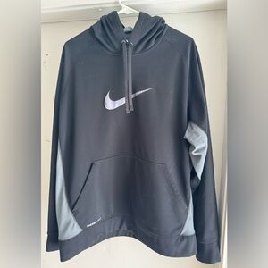 Black & Gray Nike Therma-Fit Hoodie
